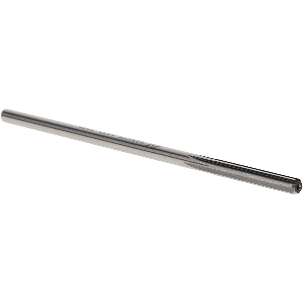 Hertel Reamers 1433-0.1960 Chucking Reamer #9, 5" OAL, 1-1/4" Flute Length, Straight Flute, Straight-Cylindrical Shank, HSSCobalt