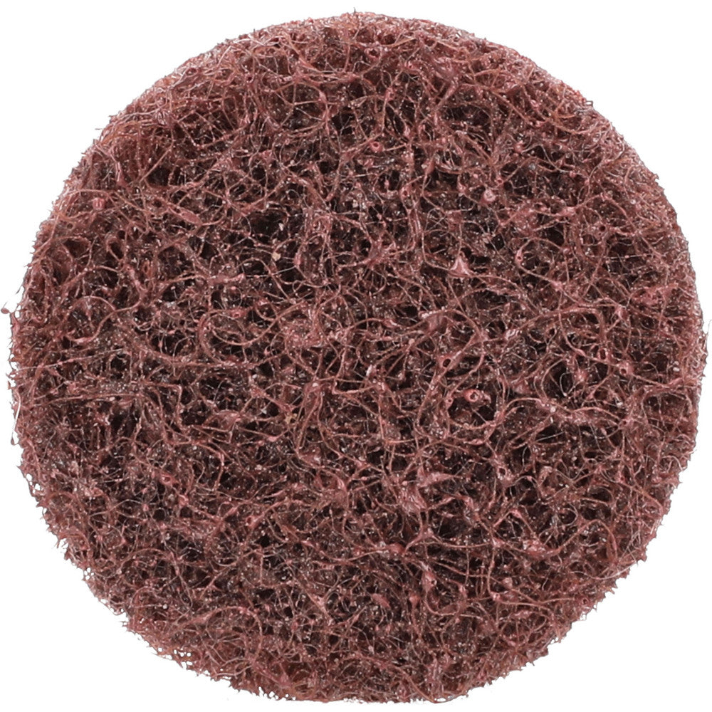 Merit Abrasives 08834166392 Quick-Change Disc Power-Lock Type 2, 1-1/2" Disc Dia, Aluminum Oxide, Non-Woven