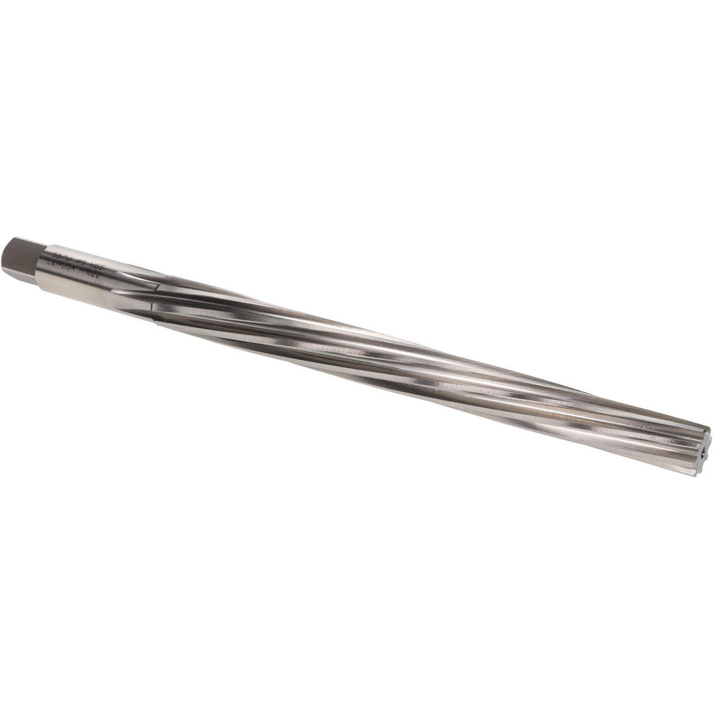 Value Collection 557u 9 Taper Pin Reamer #9 Pin, 0.4805" Small End, 0.6066" Large End, High Speed Steel