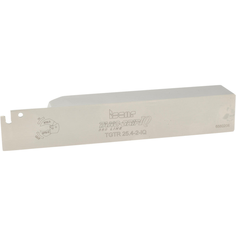 Iscar 2302391 Indexable Grooving-Cutoff Toolholder TGTR25.4-2, 1.8 to 2.5 mm Groove Width, 28.5 mm Max Depth of Cut, Right Hand