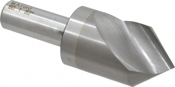 M.A. Ford 60100002 Countersink 1" Head Dia, 82.00 deg Included Angle, 1 Flute, Solid Carbide, Right Hand Cut