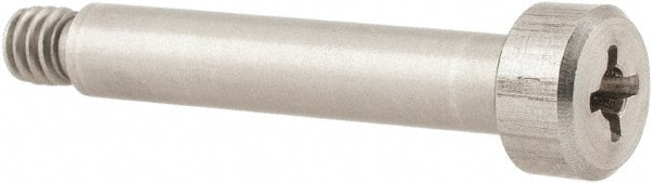 ELECTRO HARDWARE SCPH312-20 Precision Shoulder Screw 3/16" Shoulder Dia, 1" Shoulder Length, #8-32, 18-8 & 300, Stainless Steel, Phillips