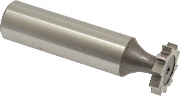Keo 943-000-081 Woodruff Keyseat Cutter 0.625" Cut Dia, 0.125" Cut Width, 1/2" Shank Dia, Straight Tooth