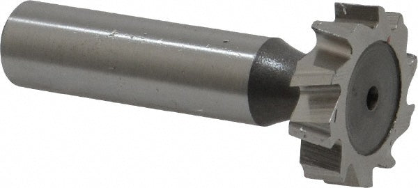 Keo 943-000-189 Woodruff Keyseat Cutter 1" Cut Dia, 0.25" Cut Width, 1/2" Shank Dia, Staggered Tooth
