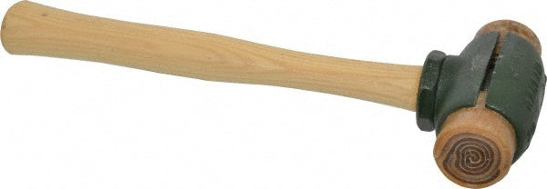 Garland 31002 Non-Marring Hammer 2 lb, 1-1/2" Face Dia, Rawhide Head
