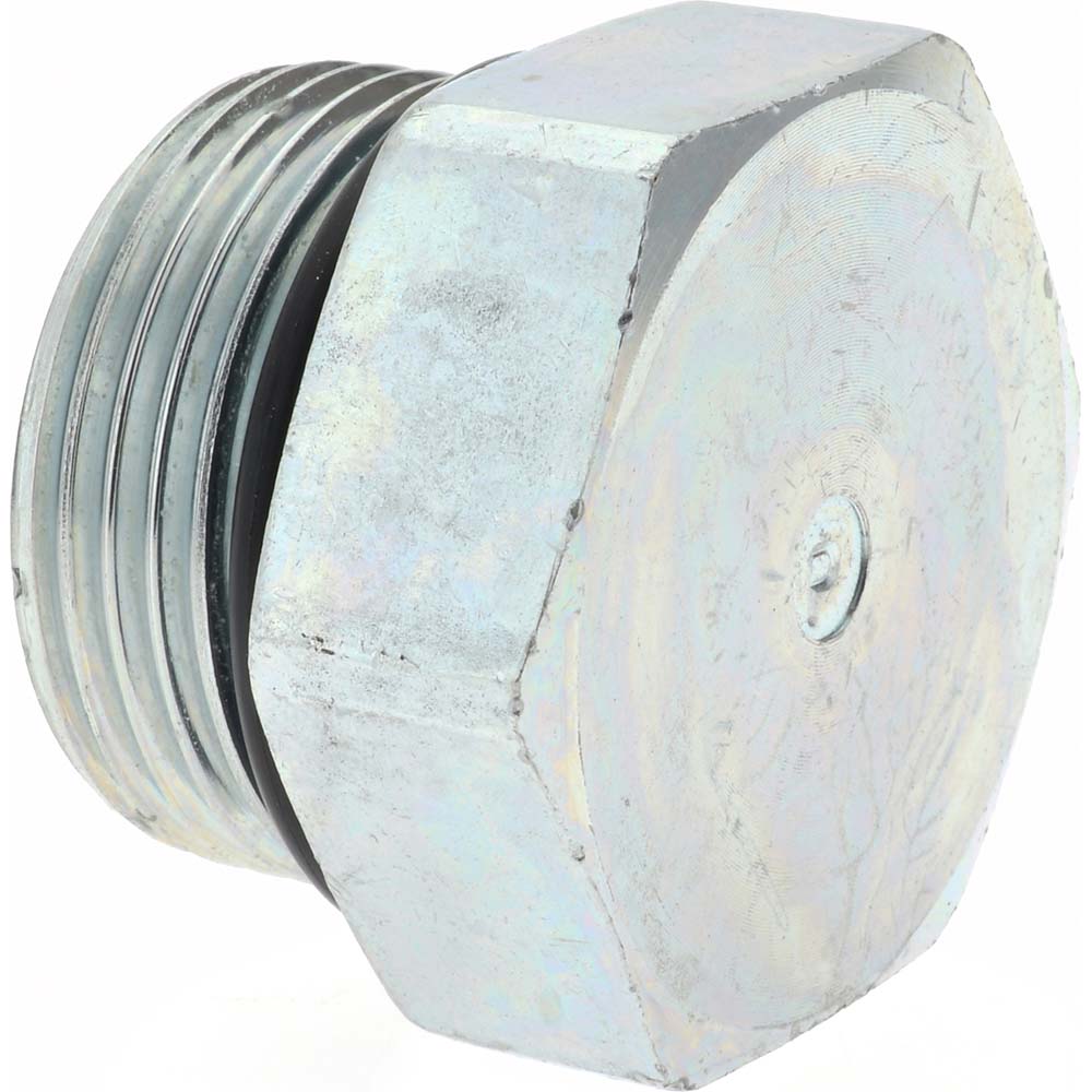 Parker 16 P5ON-S Industrial Pipe Hex Plug 1-5/16-12 Male Thread, Male Straight Thread O-Ring
