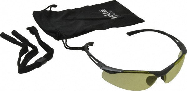 Bolle Safety Inc. 40046 Safety Glass Anti-Fog & Scratch-Resistant, Polycarbonate, Yellow Lenses, Full-Framed
