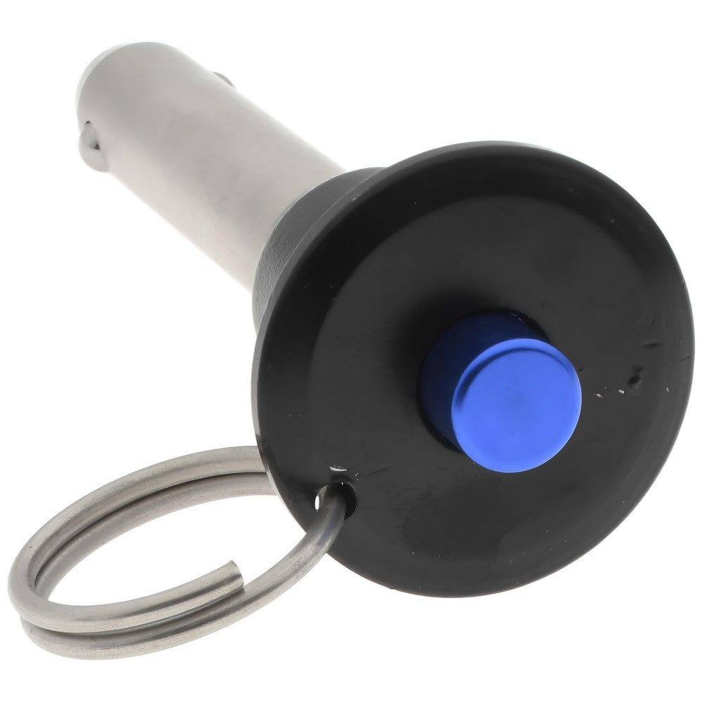 Gibraltar LBR-SS7152 Quick-Release Pin Button Handle, 1/2" Pin Dia, 2" Usable Length