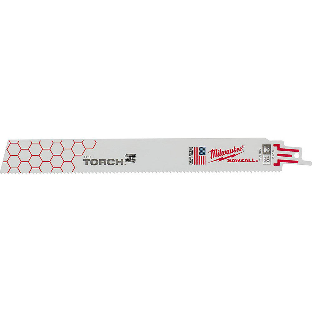 Milwaukee Tool 48-00-8713 Reciprocating Saw Blade 9" Long, Steel