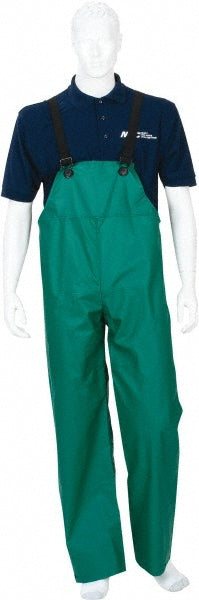 MCR Safety 388BFX3 Rain Bib Overalls Size 3X-Large, Polyester & Polyvinylchloride