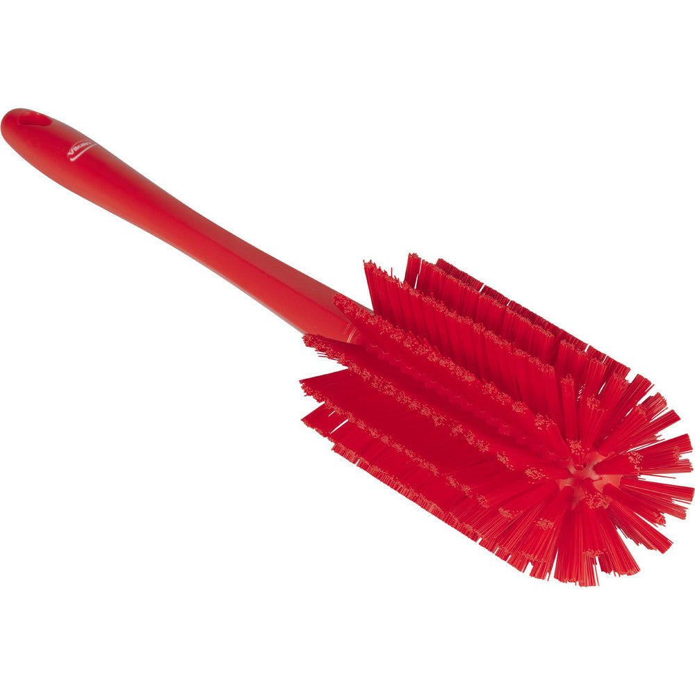 Vikan 5382804 Pipe Brush w/handle, one piece, 3.1", Medium, Red