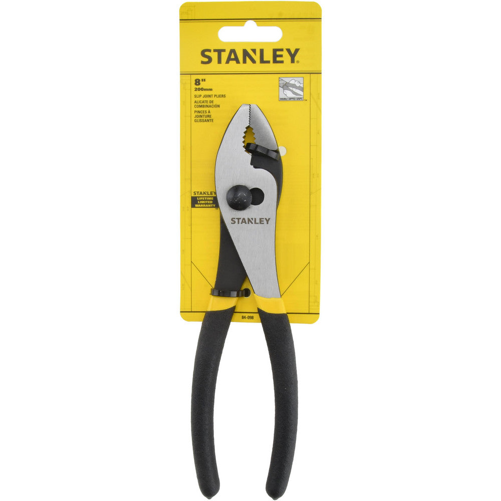 Stanley 84-098 8" OAL, 1-45/64" Jaw Length, Slip Joint Pliers