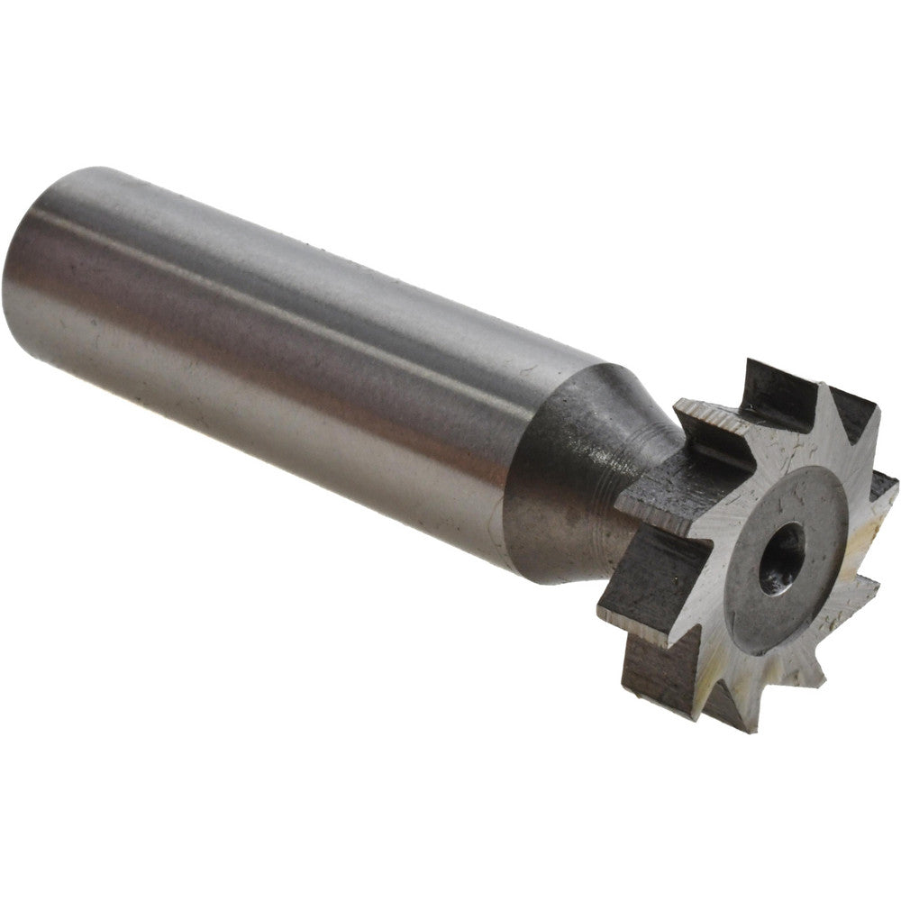MOON CUTTERS CO. KY650 Woodruff Keyseat Cutter 0.75" Cut Dia, 0.1875" Cut Width, 1/2" Shank Dia, Straight Tooth