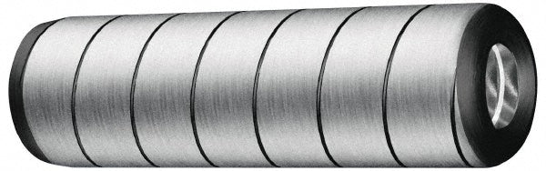 Jergens 31836 Spiral Groove Dowel Pin 1/2 x 3", Alloy Steel