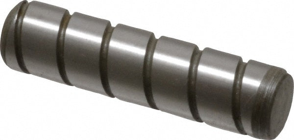 Jergens 31811 Spiral Groove Dowel Pin 5/16 x 1-1/4", Alloy Steel