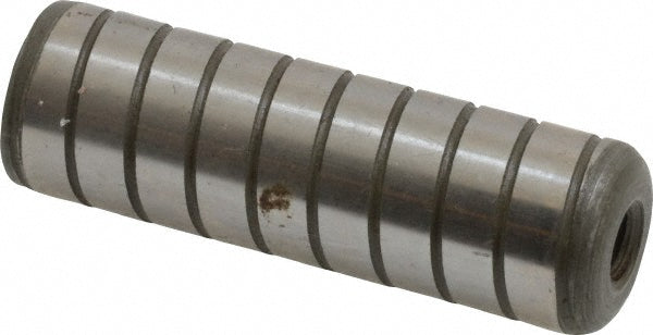 Jergens 31841 Spiral Groove Dowel Pin 5/8 x 2", Alloy Steel