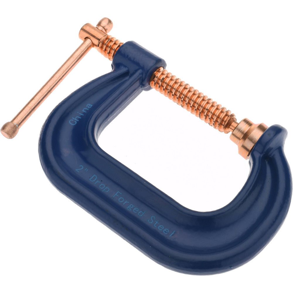 Gibraltar CCM00394-2 C-Clamp 2" Max Opening, 2" Throat Depth, Forged Steel