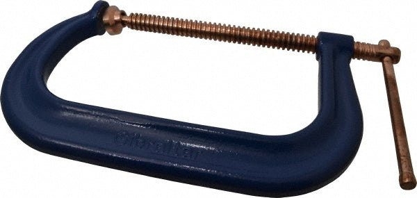 Gibraltar CCM00398-2 C-Clamp 8" Max Opening, 5" Throat Depth, Forged Steel