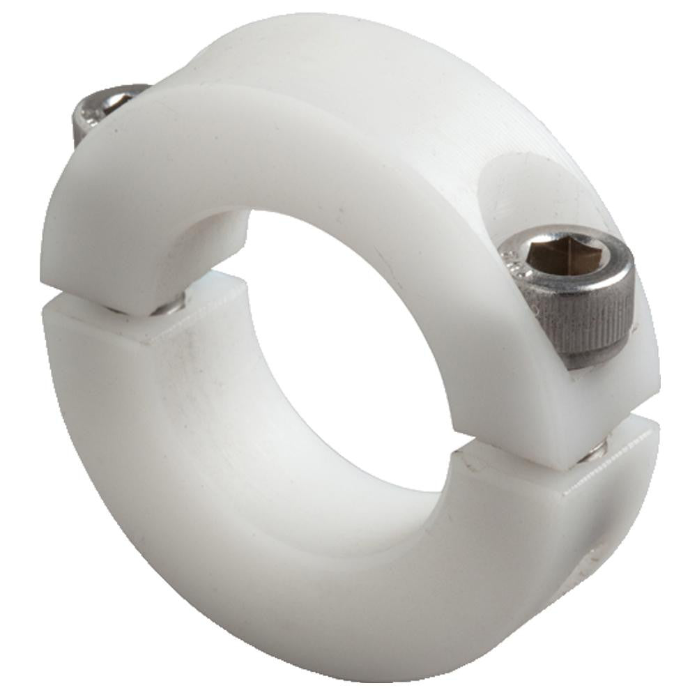 Climax Metal Products P2C-100 Shaft Collar Clamping Shaft, 1" Bore Dia, 1-3/4" OD, Plastic