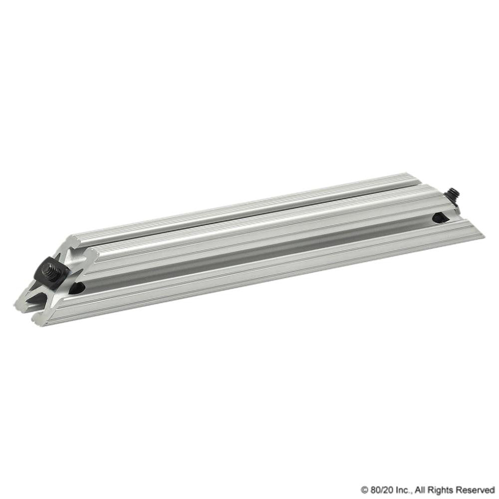 80/20 Inc. 2535 45 deg T-Slotted Extrusion Support Bracket Use with Series 15 - 1515 Extrusion
