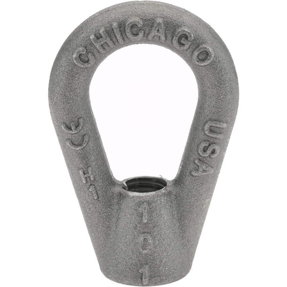 Gibraltar 17260 8 3,600 Lb Capacity, 1/2-13 Thread, Self Colored, Carbon Steel Heavy Duty Lifting Eye Nut