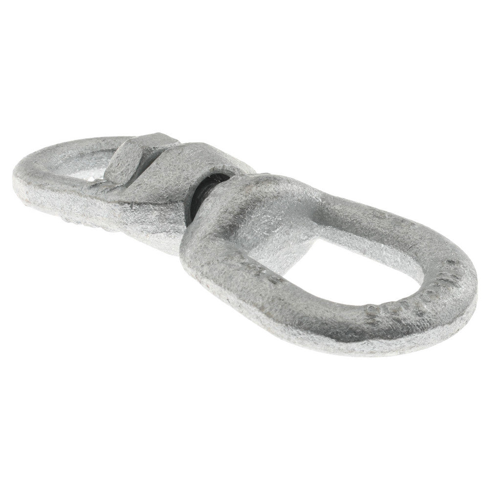 Gibraltar 21505 3 850 Lbs. Load Limit, 3-7/16 Inches Long x 1/4 Inch Diameter Oval Eye Swivel