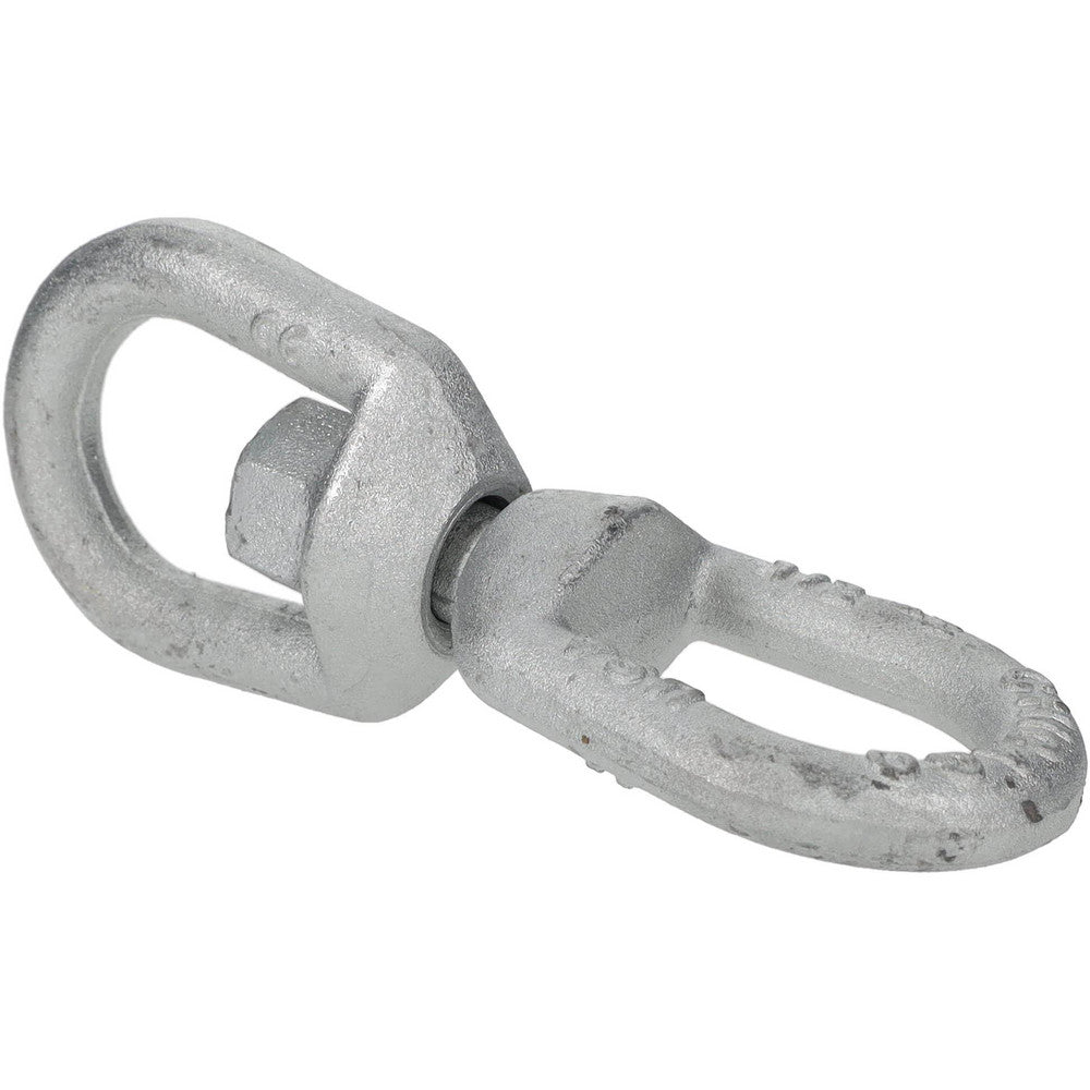 Gibraltar 21520 6 3, 600 Lbs. Load Limit, 6-3/8 Inches Long x 1/2 Inch Diameter Oval Eye Swivel