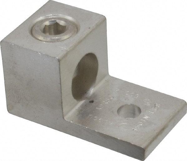 Thomas & Betts ADR50 Square Ring Terminal Non-Insulated, 4 AWG, Compression Connection