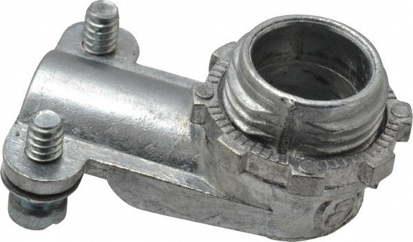 Thomas & Betts XC290 Conduit Connector For FMC, Die Cast Zinc, 3/8" Trade Size