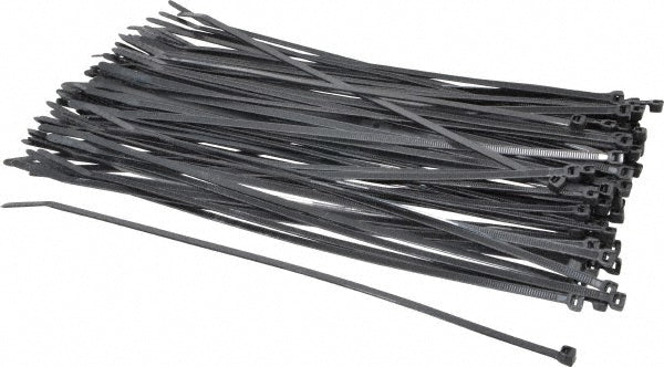Thomas & Betts L-8-40-0-C Cable Tie Duty 8.5" Long, Black, Nylon, Standard