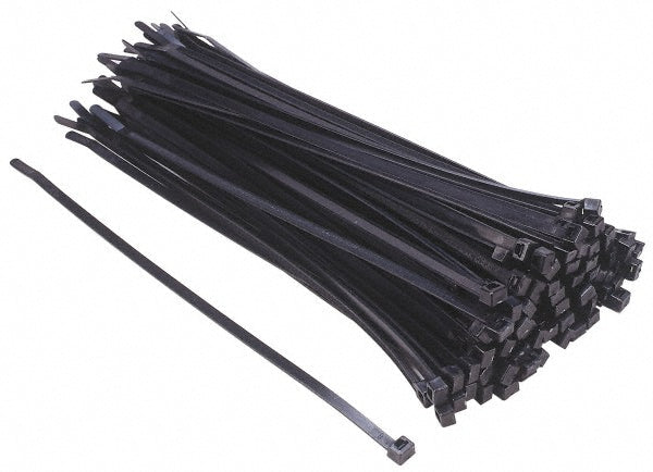 Thomas & Betts L-14-120-0-C Cable Tie Duty 14.2" Long, Black, Nylon, Standard