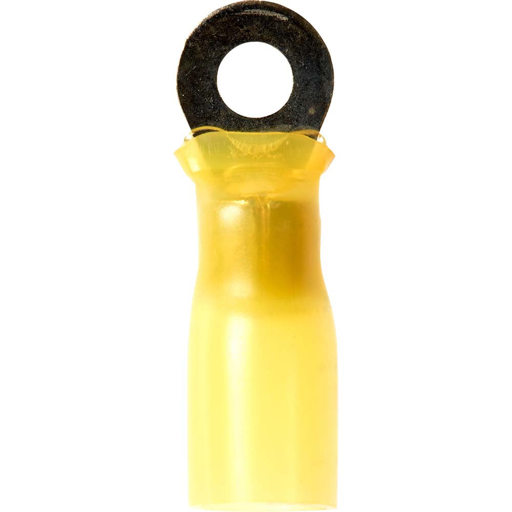 3M 7000133377 Circular Ring Terminal Partially Insulated, 12 to 10 AWG, Crimp Connection