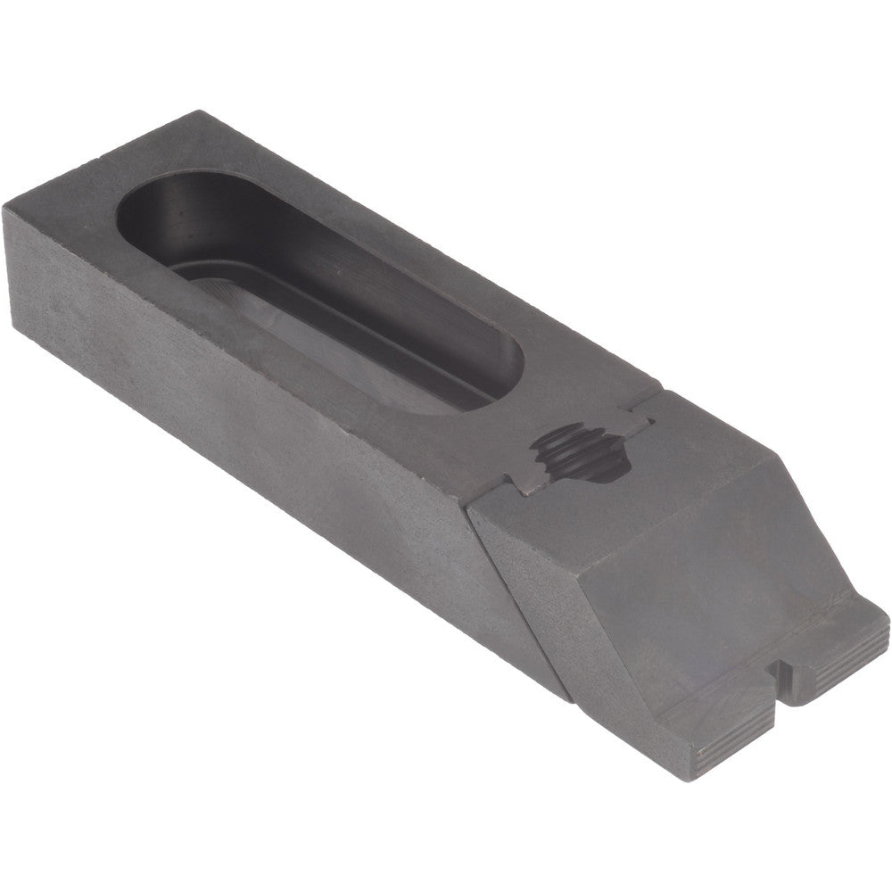 Gibraltar 33825G 5-5/16" OAL x 1-1/2" Overall Width, Low Grip Nose, Steel Manual Edge Clamp