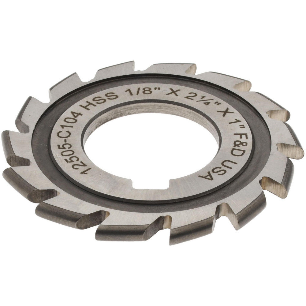 Value Collection 12505 1/16" Radius, 1/8" Circle Diam, 2-1/4" Cutter Diam, Arbor Connection, Convex Radius Cutter