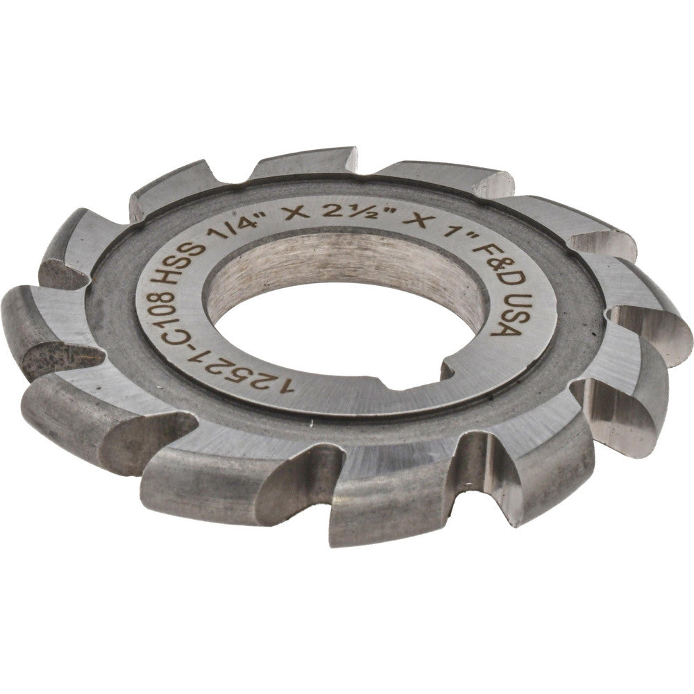 Value Collection 12521 1/8" Radius, 1/4" Circle Diam, 2-1/2" Cutter Diam, Arbor Connection, Convex Radius Cutter