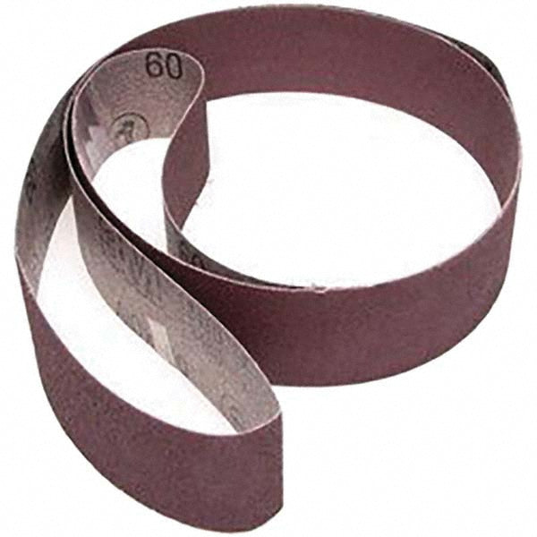 3M 7010326174 Abrasive Belt 2" Wide, 72" Long, 60 Grit, Aluminum Oxide