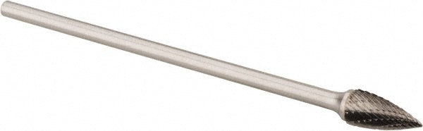 Interstate SG-5L6 Abrasive Burr SG-5L, 1/2" Cut Dia, Tree With Pointed End, Standard Cut