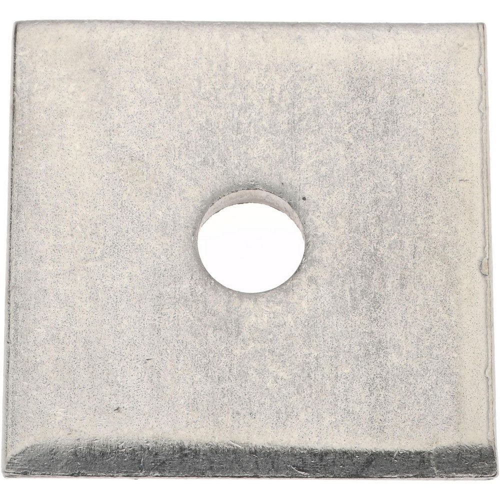 Gibraltar Z8952SS 3/8" Bolt, 2" Square, Uncoated, Stainless Steel Square Flat Washer