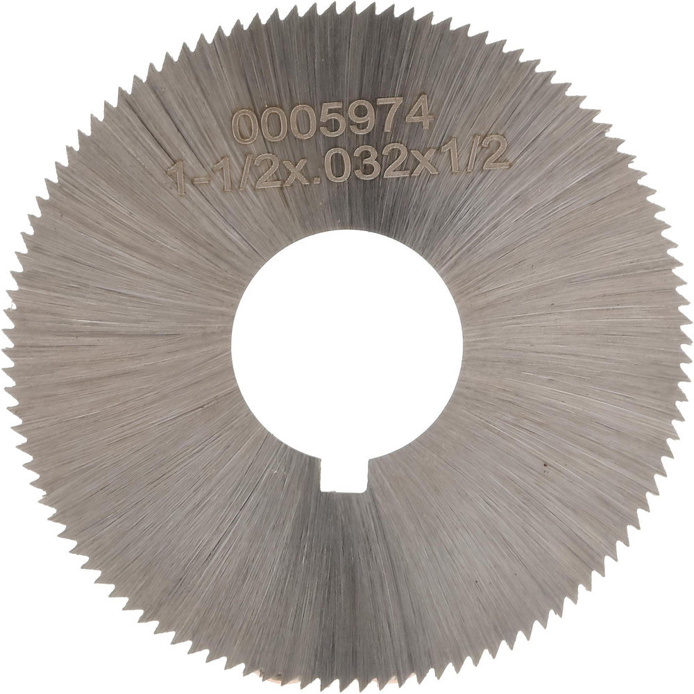 Martindale Electric Co. OSPEC3578 Jeweler's Saw 1-1/2" Dia, 0.032" Thick, 1/2" Arbor Hole, 110 Teeth, High Speed Steel