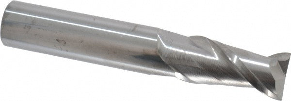 Accupro 73295255 Corner Radius End Mill 1/2" Dia, 1" LOC, 0.015" Radius, 2 Flutes, Solid Carbide