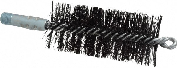 Schaefer Brush 43318 Double Stem/Spiral Tube Brush 2" Dia, 7-1/2" OAL