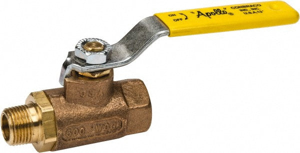 Apollo 7080201 Standard Manual Ball Valve 3/8" Pipe, Standard Port