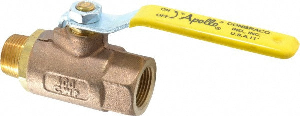 Apollo 7080401 Standard Manual Ball Valve 3/4" Pipe, Standard Port