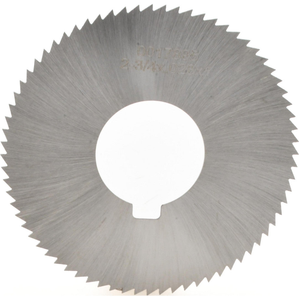 Martindale Electric Co. OSSC02872 Slitting & Slotting Saw 2-3/4" Dia, 0.028" Thick, 1" Arbor Hole, 72 Teeth, High Speed Steel