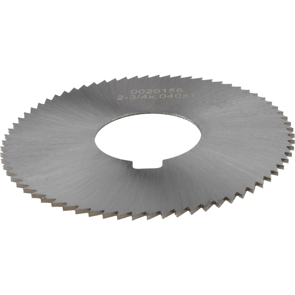 Martindale Electric Co. OSSC04072 Slitting & Slotting Saw 2-3/4" Dia, 0.04" Thick, 1" Arbor Hole, 72 Teeth, High Speed Steel