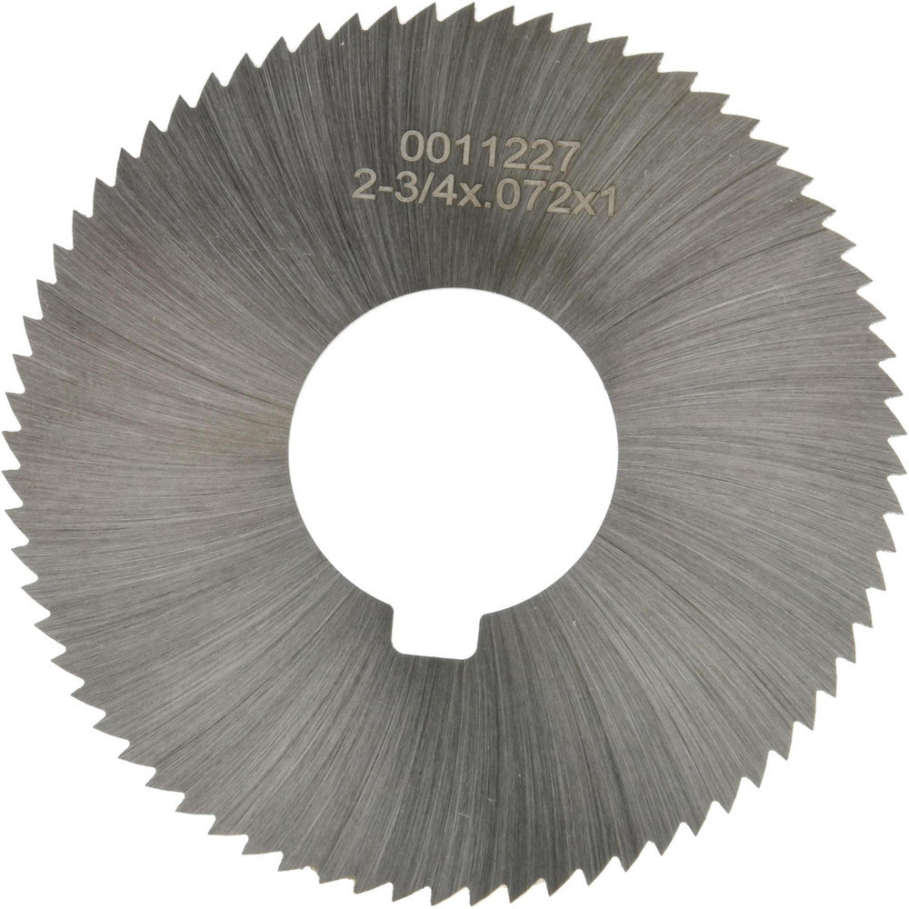 Martindale Electric Co. OSSC07272 Slitting & Slotting Saw 2-3/4" Dia, 0.072" Thick, 1" Arbor Hole, 72 Teeth, High Speed Steel