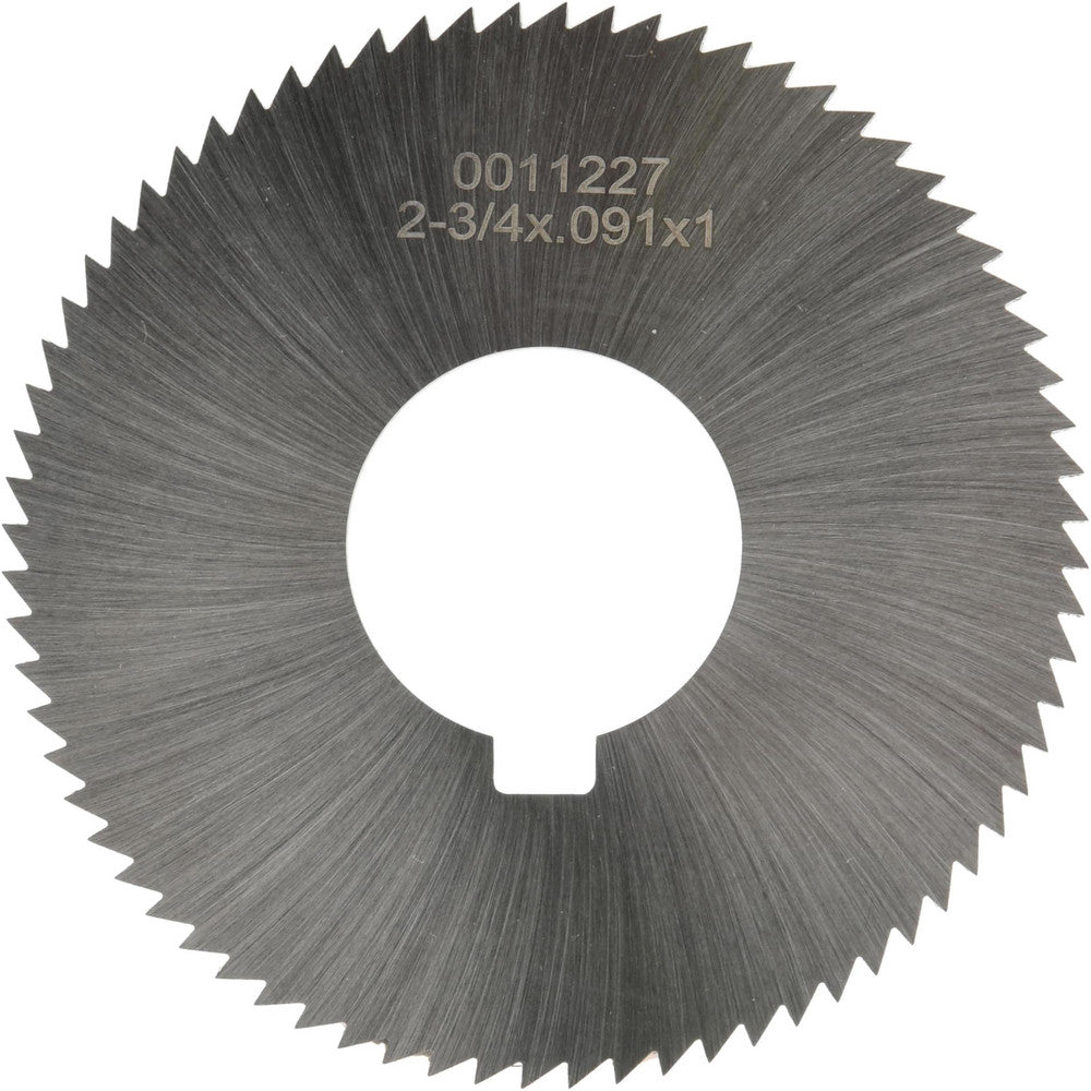 Martindale Electric Co. OSSC09172 Slitting & Slotting Saw 2-3/4" Dia, 0.091" Thick, 1" Arbor Hole, 72 Teeth, High Speed Steel