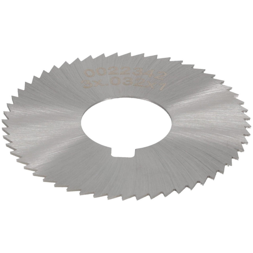 Martindale Electric Co. OSSC03256 Slitting & Slotting Saw 2-3/4" Dia, 0.032" Thick, 1" Arbor Hole, 56 Teeth, High Speed Steel
