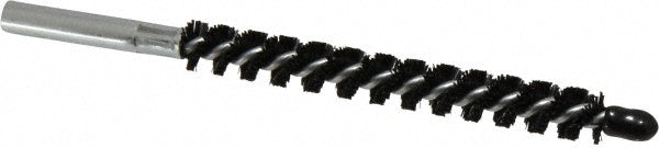 Schaefer Brush 43707 Single Stem/Spiral Condenser Tube Brush 7/16" Dia, 6-1/4" OAL, Nylon Bristles