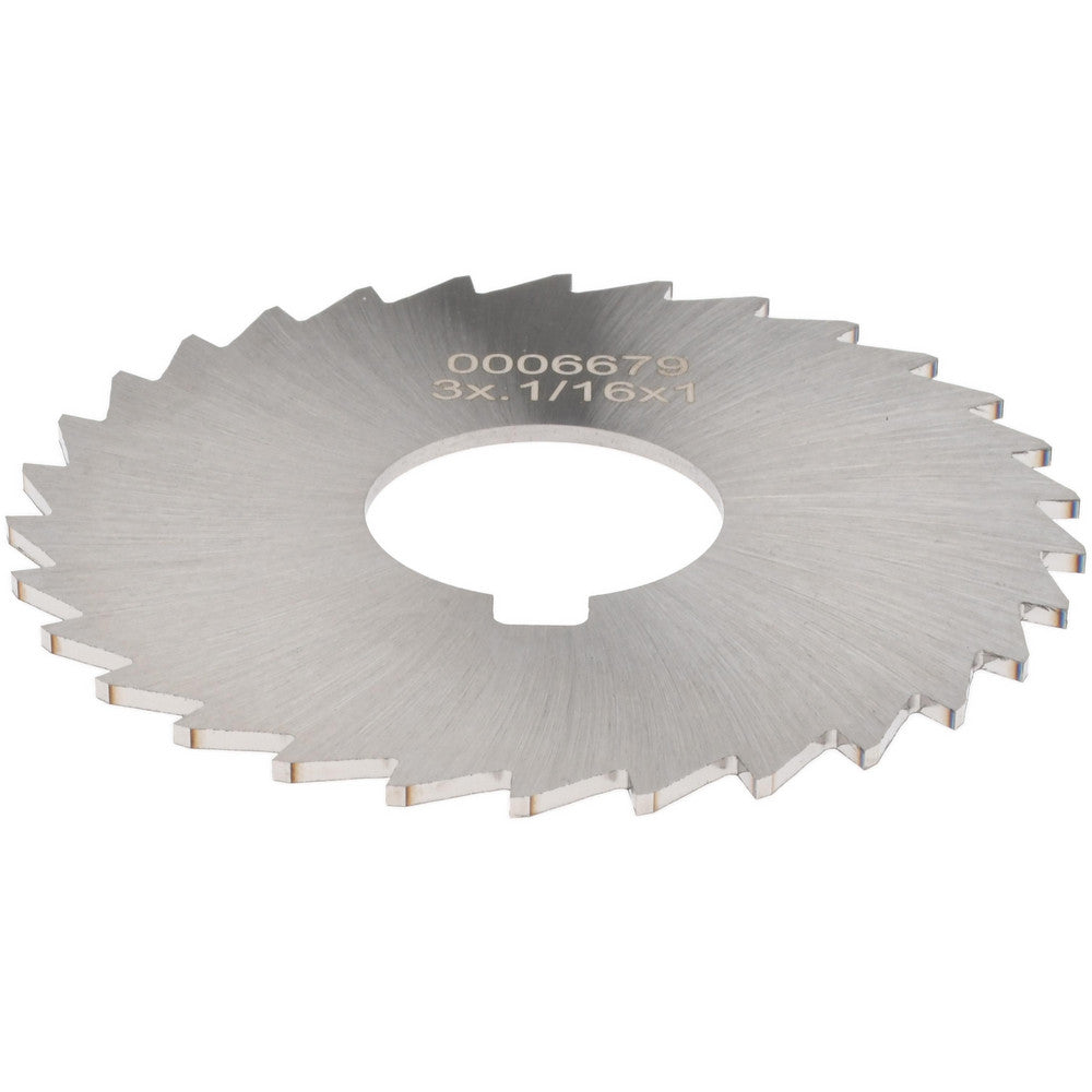 Martindale Electric Co. OMSLD0625 Slitting & Slotting Saw 3" Dia, 1/16" Thick, 1" Arbor Hole, 30 Teeth, High Speed Steel